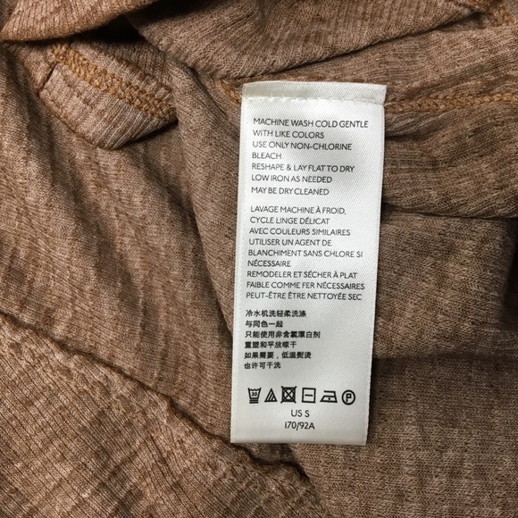 Free People We The Free Citrine Thermal Textured Cotton Blend Top in Ced… - Picture 7 of 8